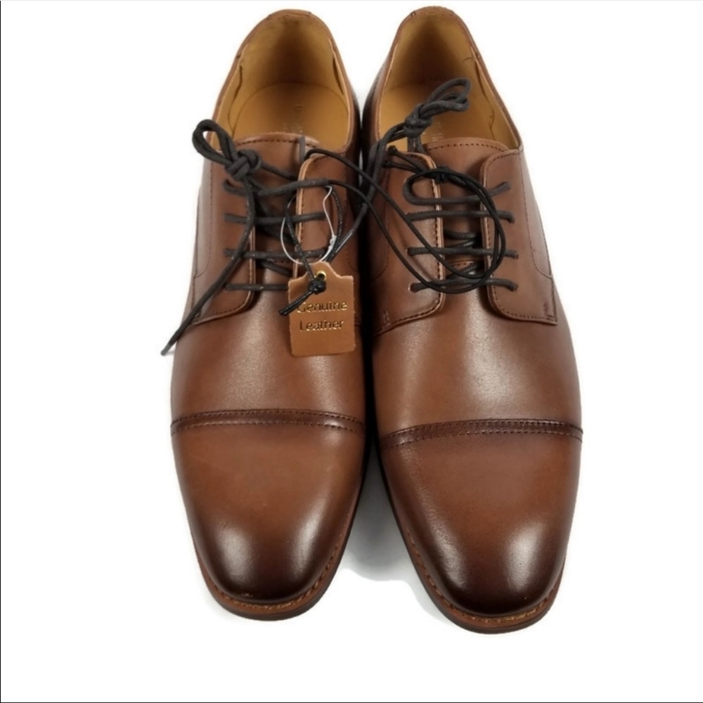 Men’s Brandt Light Brown Dress Shoes Various Sizes